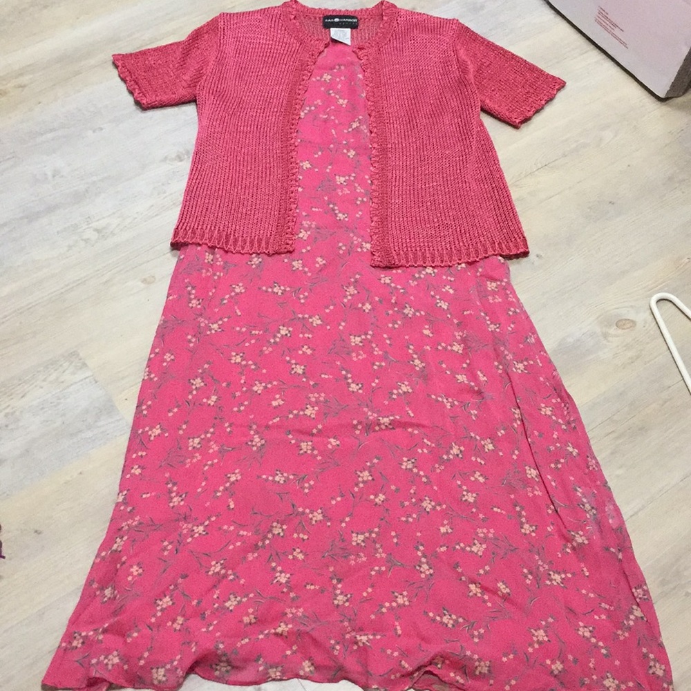 Sag harbor reversible dress with jacket